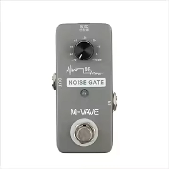 Pedal Noise Gate M-VAVE para Guitarra y Bajo – True Bypass 4