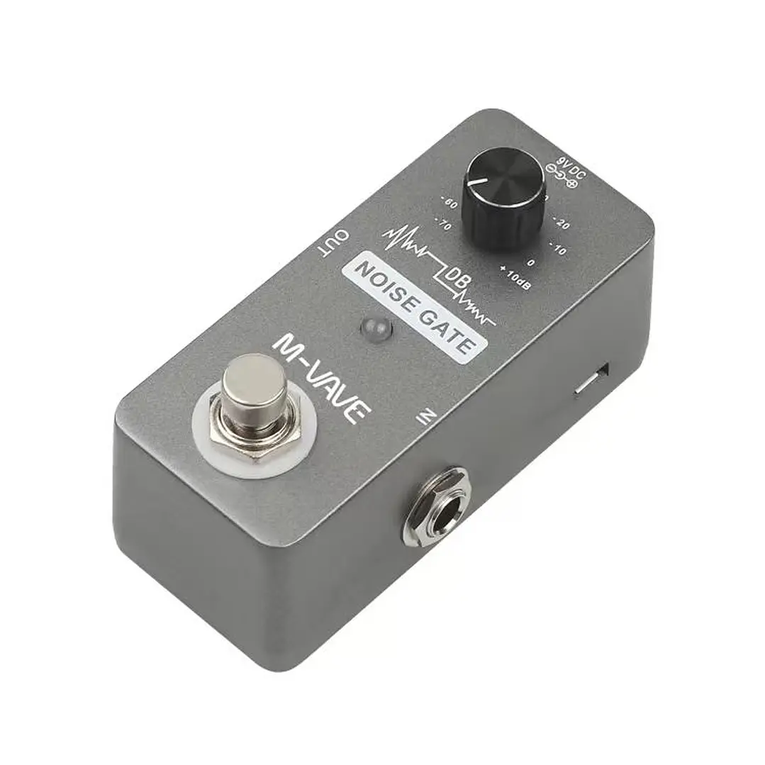 Pedal Noise Gate M-VAVE para Guitarra y Bajo – True Bypass 2