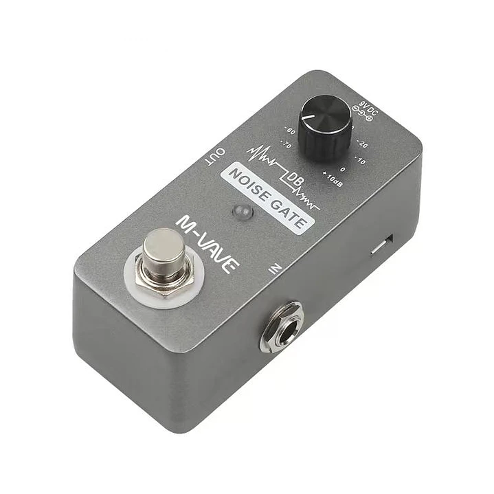 Pedal Noise Gate M-VAVE para Guitarra y Bajo – True Bypass 2