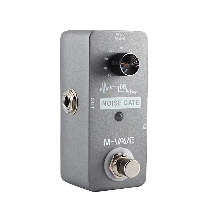 Pedal Noise Gate M-VAVE para Guitarra y Bajo – True Bypass 1