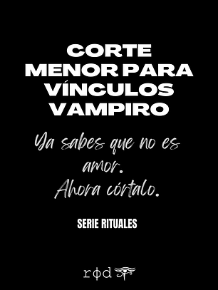 CORTE MENOR PARA VÍNCULOS VAMPIRO
