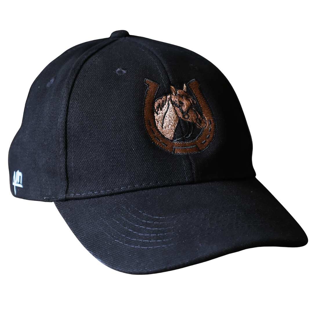 Jockey bordado con Caballo en herradura  1