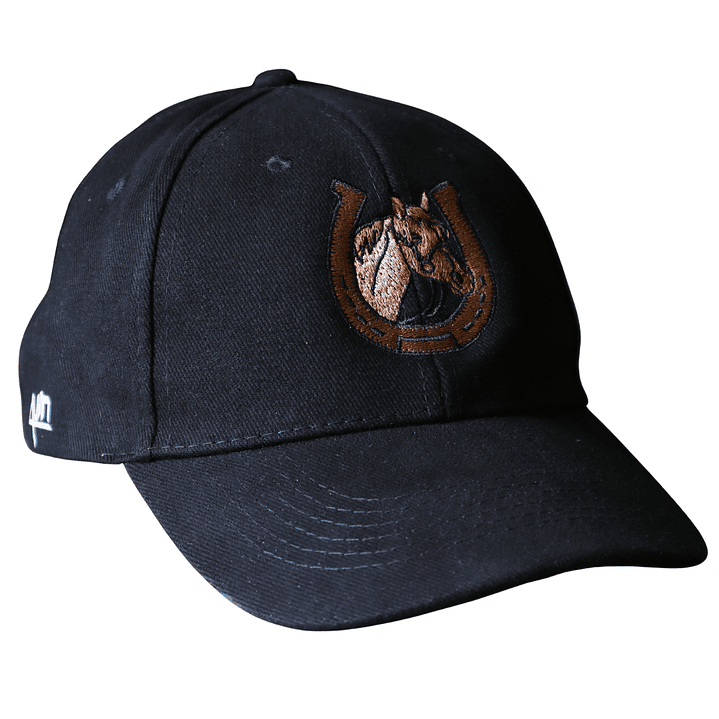 Jockey bordado con Caballo en herradura  1