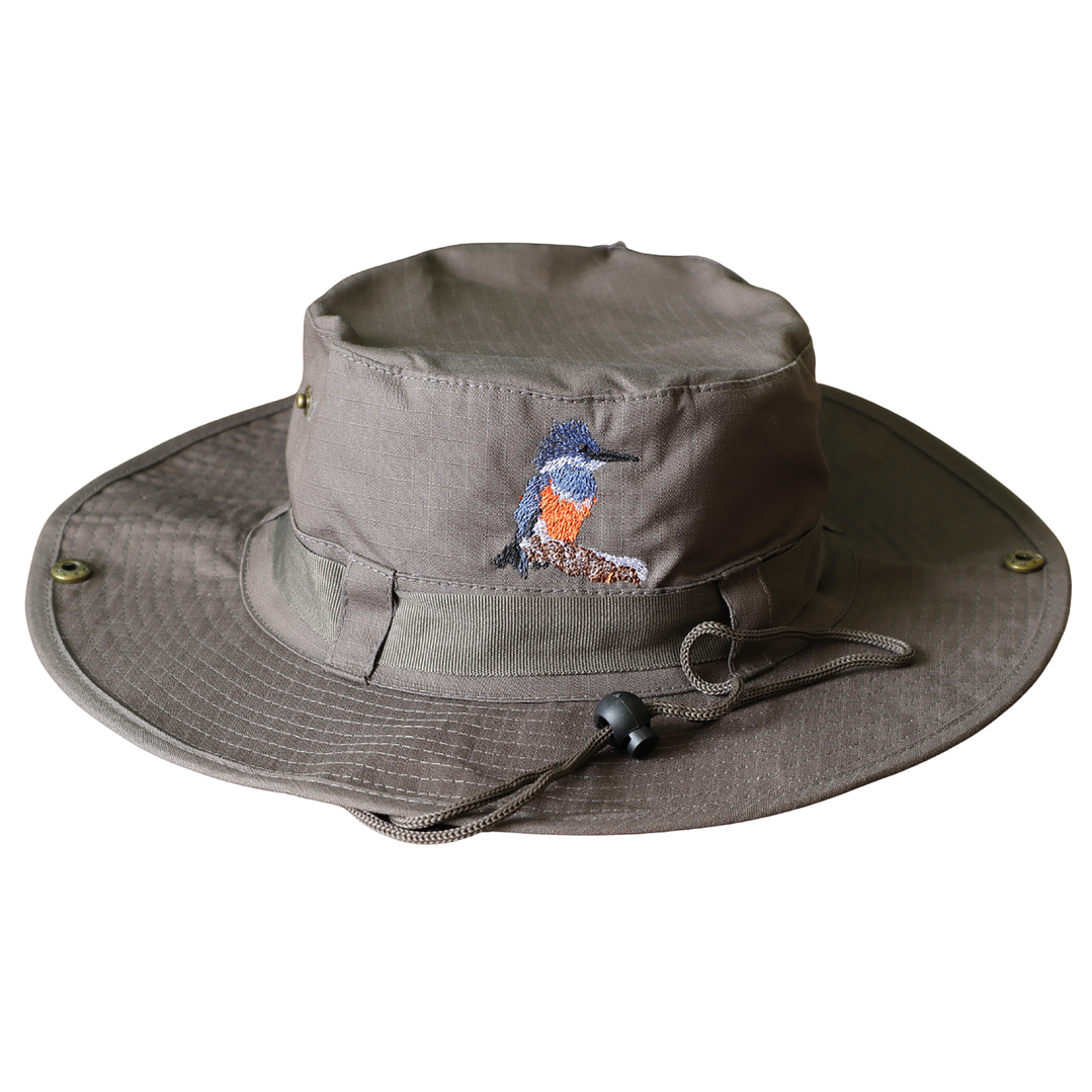 Gorro de Pescador bordado con Martín Pescador  1