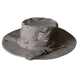 Gorro de Pescador bordado con Martín Pescador 