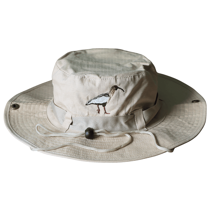 Gorro de Pescador bordado con Bandurria  1