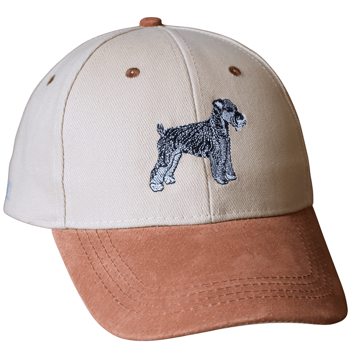 Jockey bordado con perro Schnauzer  1