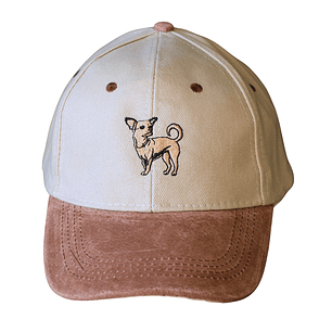 Jockey bordado con perro Chihuahua 