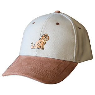 Jockey bordado con perro Cocker Spaniel