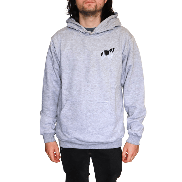 Polerón Mujer y Hombre  bordado con perro Border Collie  2