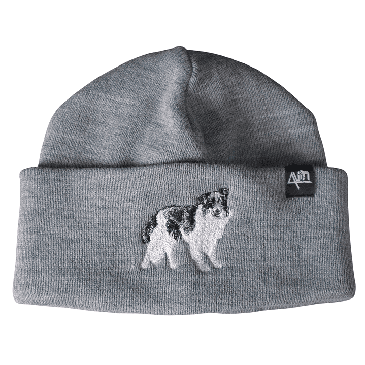 Gorro bordado con perro Border Collie 1
