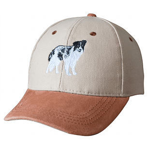 Jockey bordado con perro Border Collie 