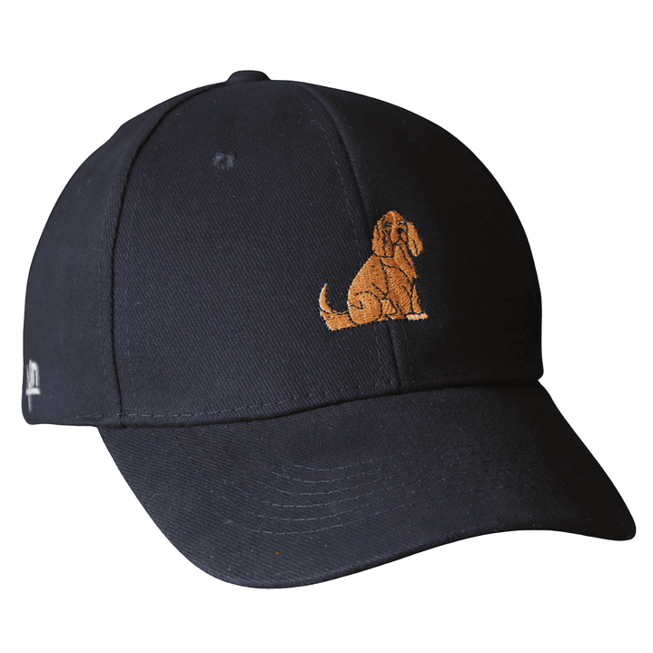 Jockey bordado con perro Cocker Spaniel 3