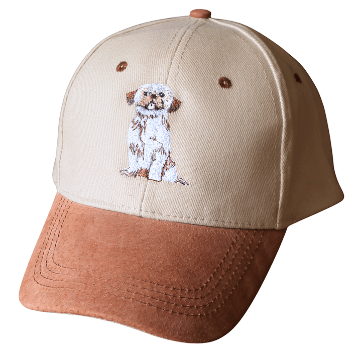 Jockey bordado con perro Shih tzu 1