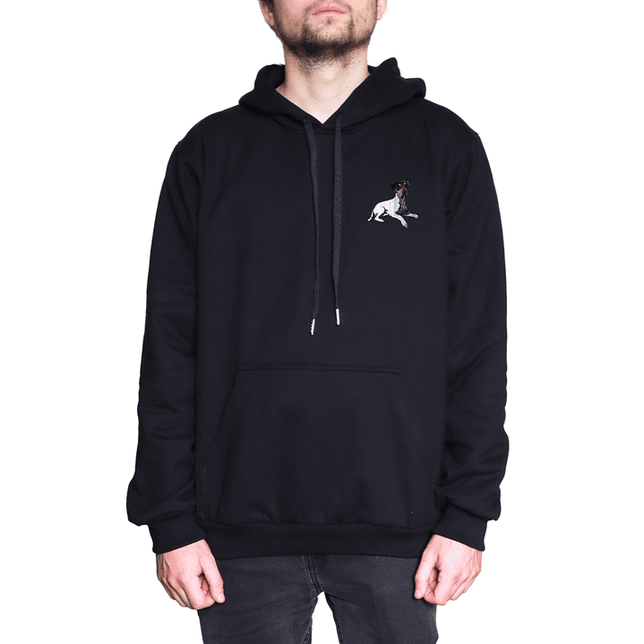 Polerón Mujer y Hombre bordado con perro Terrier Chileno  4