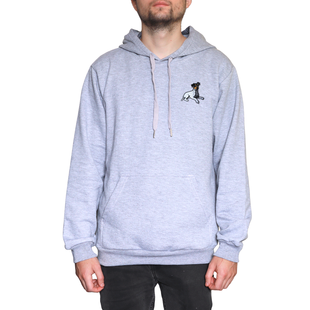 Polerón Mujer y Hombre bordado con perro Terrier Chileno  2