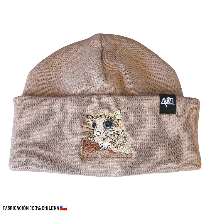Gorro bordado con Monito del Monte  1