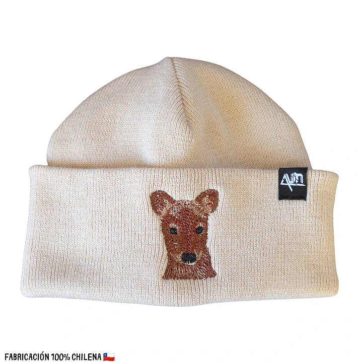 Gorro Bordado con Pudú 2