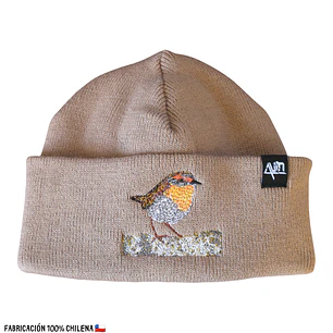 Gorro bordado con Chucao 