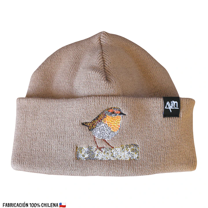 Gorro bordado con Chucao  1