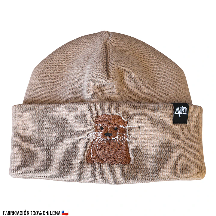 Gorro bordado con Huillin  2