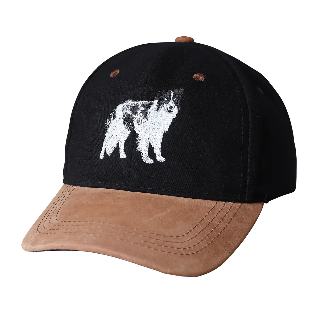 Jockey bordado con perro Border Collie  2