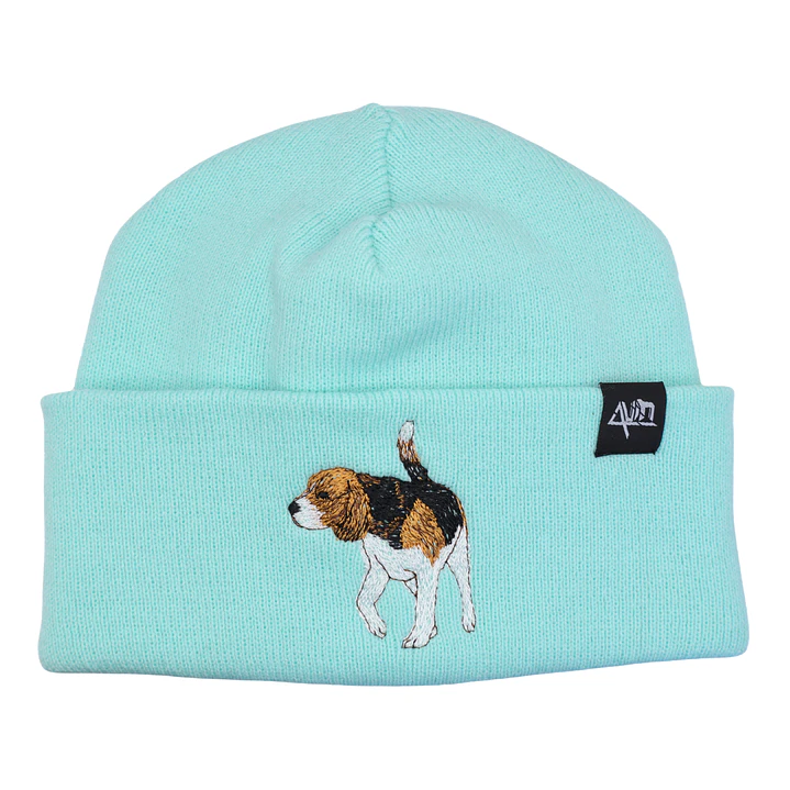 Gorro bordado con perro Beagle 4