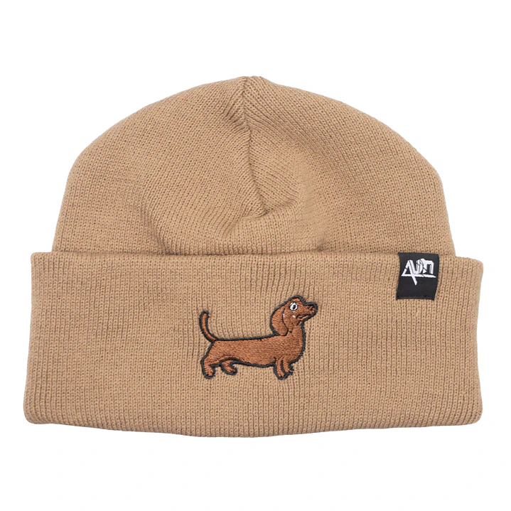 Gorro bordado con perro salchicha dachshund  3