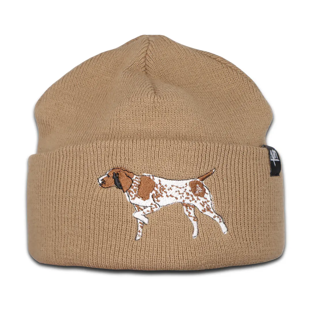Gorro bordado con perro Pointer Alemán  2