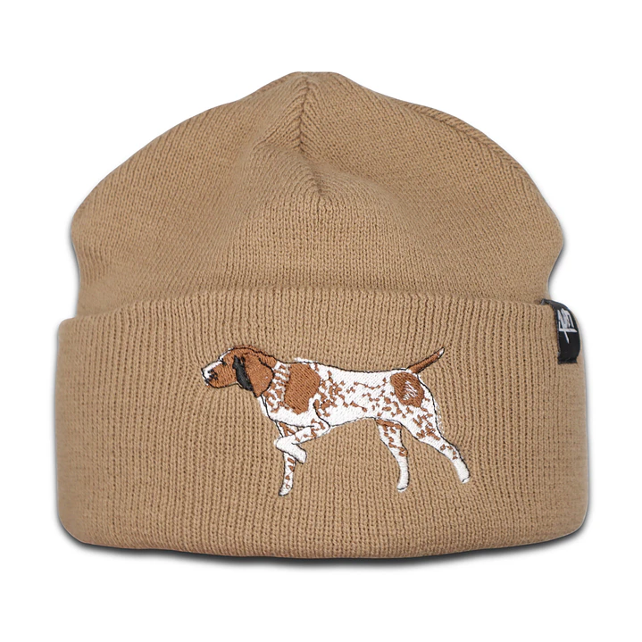 Gorro bordado con perro Pointer Alemán  2