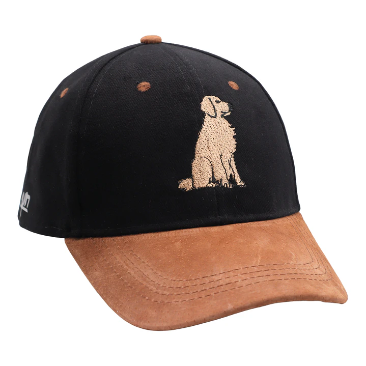 Jockey bordado con perro Golden retriever  5