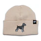 Gorro bordado con perro Schnauzer  - Miniatura 2