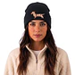 Gorro bordado con salchicha Dachshund Arlequín café  - Miniatura 1