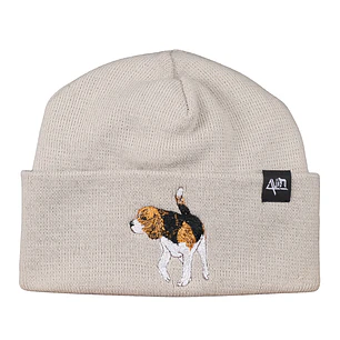 Gorro bordado con perro Beagle