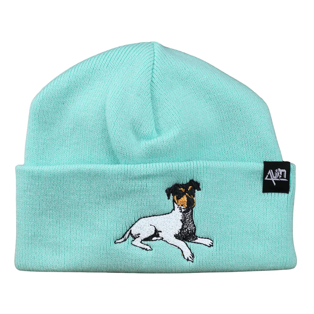 Gorro bordado con Terrier Chileno  5