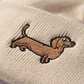 Gorro bordado con perro salchicha dachshund  - Miniatura 5