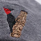 Gorro Bordado con Pájaro Carpintero  - Miniatura 2