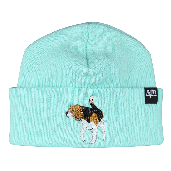 Gorro bordado con perro Beagle 6