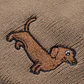 Gorro bordado con perro salchicha dachshund  - Miniatura 2
