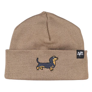 Gorro bordado con perro salchicha Dachshund 