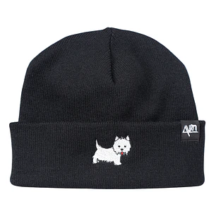 Gorro bordado con perro West Highland white terrier (westy)