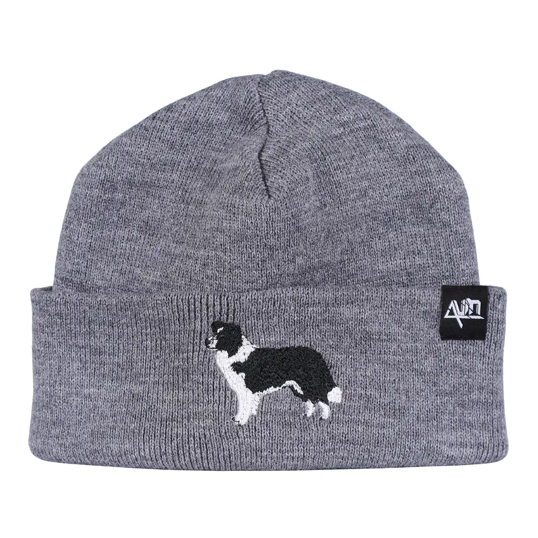 Gorro bordado con perro Border Collie 1