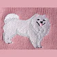 Gorro Bordado con perro Samoyedo - Miniatura 5