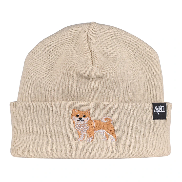 Gorro Bordado con Shiba Inu 1