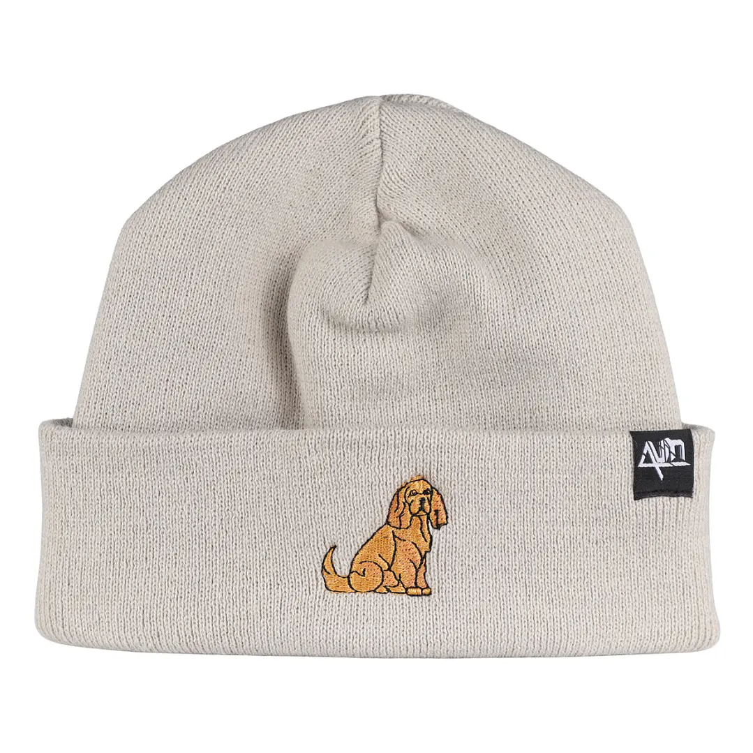 Gorro bordado con perro Cocker Spaniel 1