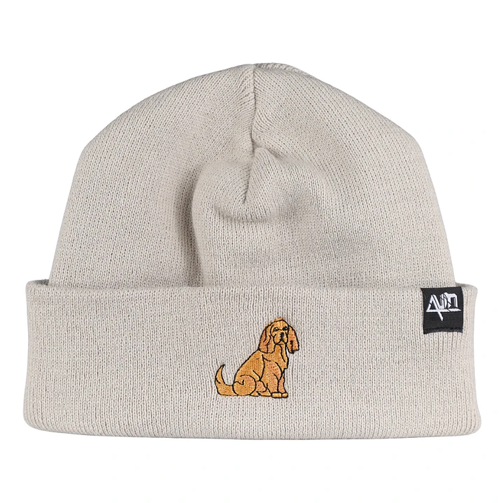 Gorro bordado con perro Cocker Spaniel 1