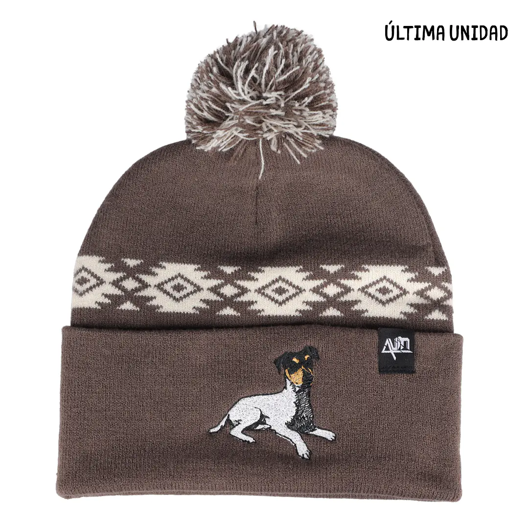 Gorro bordado con Terrier Chileno  11