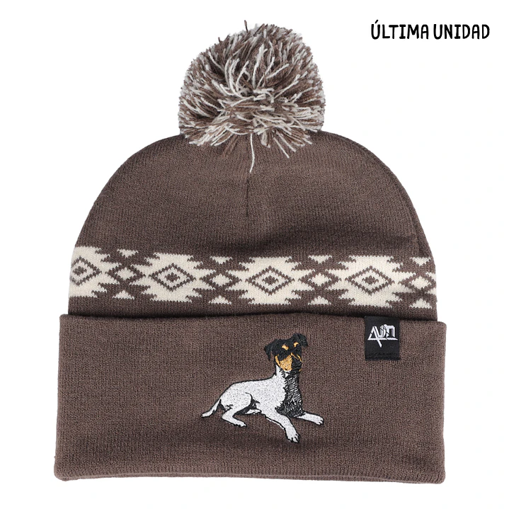 Gorro bordado con Terrier Chileno  11