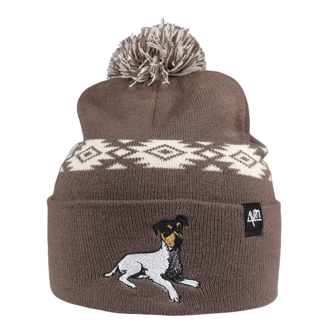 Gorro bordado con Terrier Chileno  12