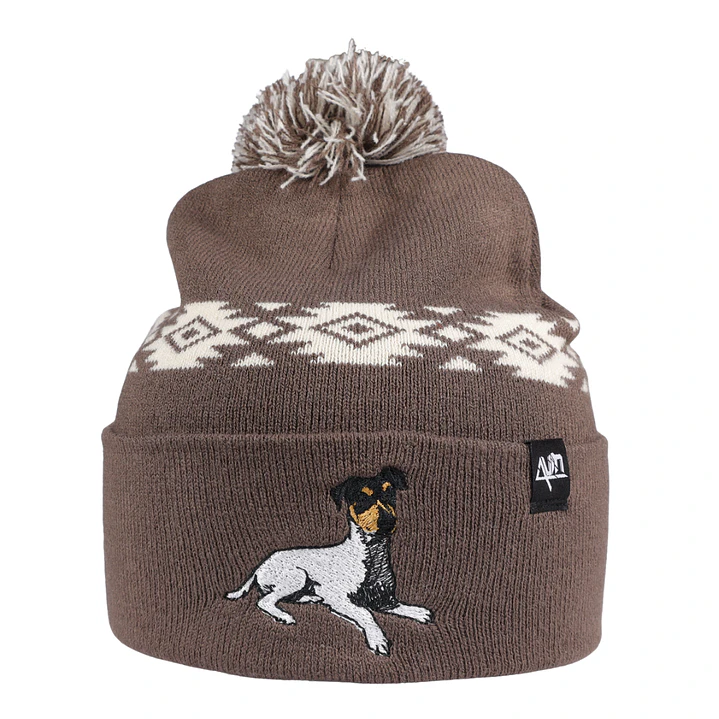 Gorro bordado con Terrier Chileno  12